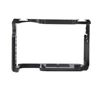Rankomu SLR Camera Aluminium Alloy Cage, Video Shooting Accory for Canon 5D4, All Metal Camera Cage, Black, Lightweight Design for Enhanced Stability
