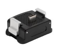 Rankomu Sports Camera Charging Adapter Base, Quick Release Type C Charging Dock with 1/4in Screw Hole, Magnetic Interface for Osmo Pocket 3, Desktop Charging Mount