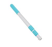 Rankomu Swimming Pool Telescopic Pole, 3 Sections Aluminum ABS Pool Cleaning Net Handle, Extension Rod for Skimmer, 2.5 m Long, Lightweight, Heavy-Duty Cleaning Accory