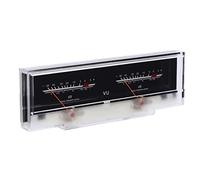 Rankomu Testing Tool VU Meter Power Amplifier DB Meter, Backlight Sound Level Tester for Home and Car, o Testing Tool, Compact Design, Reliable Performance