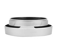 Rankomu Universal Aluminium Alloy Portable Hollow Camera Bevel Lens Hood Shade 52mm, Lightweight Lens Shade for Photography, Silver