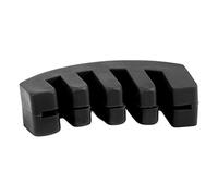 Rankomu Violin Mute Violin Practice Mute, Rubber Volume Reduction Mute for Beginners, Heavy Rubber Violin Silencer, Black
