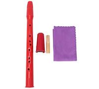 Rankomu Wind Instrument Pocket Saxophone Mini Compact Portable Alto Saxophone, Red ABS Wind Instrument, Lightweight Design, Ideal for Beginners and Musicians