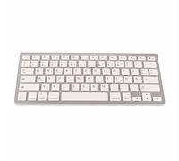Rankomu Wirel Bluetooth Keyboard Wireless Keyboard, Portable Universal Slim Silent Bluetooth German Keyboard for iOS, Android, Windows, Compact Design, Lightweight