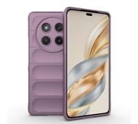 RankOne Airbag Liquid Silicone Phone Case for HONOR Magic7 Lite 5G / HONOR X9c (6.78" Inches), Shield Shock Resistant Phone Cover Protector - Light PUrple