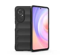 RankOne Airbag Liquid Silicone Phone Case for HUAWEI Nova 9 SE (6.78" Inches), Shield Shock Resistant Phone Cover Protector - Black