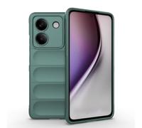 RankOne Airbag Liquid Silicone Phone Case for POCO M7 Pro 5G (6.67" Inches), Shield Shock Resistant Phone Cover Protector - Green