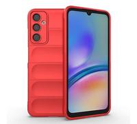 RankOne Airbag Liquid Silicone Phone Case for Samsung Galaxy A05s (6.7" Inches), Shield Shock Resistant Phone Cover Protector - Red