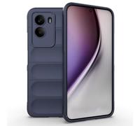 RankOne Airbag Liquid Silicone Phone Case for Smartphone, Compatible with POCO M7 (4G)(Phone Dimension Size 169.48x80.45x8.4mm) Check the size of your phone. Dark Blue