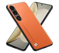 RankOne Case Comaptible with Smartphone, Compatible with Sony Xperia 1 VII (Seventh Generation) (6.5") Cover Phone Case Holster Sleeve - Orange