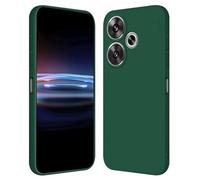 RankOne Case for POCO F6 (6.67" Inches) Soft TPU Silicone Case - Dark Green