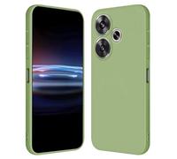 RankOne Case for POCO F6 (6.67" Inches) Soft TPU Silicone Case - Matcha Green