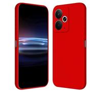 RankOne Case for Realme 14 5G / Realme 14T 5G (6.67" Inches) Soft TPU Silicone Case - China Red