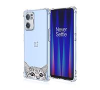 RankOne Phone Case Suitable for OnePlus Nord CE 2 5G 6.43" Transparent TPU Silicone Color Drawing Pattern Case - Flowers 5