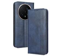 RankOne Wallet Case for HONOR Magic8 Pro 5G (6.71" Inches), Magnetic Flip Leather Cover with Card Slots Kickstand Blue