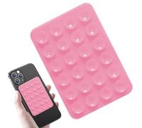 Ranley 5 Silicone Suction Cup Mobile Phone Holder, Holder for Phone Case with Suction Cup, Versatile Self-Adhesive Suction Cup Mobile Phone Case, Hands-Free Mirror Mobile Phone Holder for the Shower