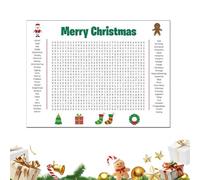 Ranley Bathroom Word Search Wall Decor - 36x24 Inch Fun Interactive Activity | Giant Thanksgiving Activity Poster | for Seniors Kids Adults Bathroom Office School Home Christmas Halloween