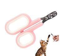 Ranley Cat Claw Scissors, Cat Nail Cutter - Stainless Steel Dog Nail Cutter | Stainless Steel Pet Scissors with Double Round Hole, Small Blind Scissors, Bleeding Inhibiting Nail Cutter