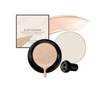 Ranley Cushion Foundation,15g Concealing Cosmetics | Women Facial Cushion Foundation Cosmetic - for Sensitive Skin Commuting Wedding Stage Daytime Date Night Beach Travel