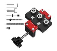 Ranley Doweling Jig - Multifunctional Portable Aluminum Alloy Manual Tool,Straight Holes Drill Guide | for Carpenter Carpentry Furniture Making Shop Corner Edge Home