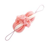 Ranley Loofah Sponges for the Shower - Natural Loofah Shower Puff - Flower Bath Accessories with Mesh Structure for Gentle Skin Cleansing Women Men Shower Accessories