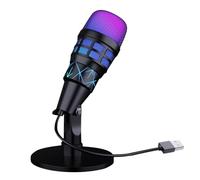 Ranley Microphone for Game, Noise Cancellation Condenser Microphone, USB Wireless Headphones Accessories for Pc Studio Recording Streaming Podcast Headset Music