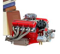 Ranley Model Engine | V8 Engines Display Model - Educational And Scientific Toys for Youth Son Class Teens Boys Friends Women Daughter Learning Home Girls Family