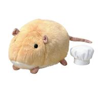 Ranley Stuffed Mouse | Chef Mouse Plush Stress Squeeze Toy,Animal Fidget Soft Doll - for Office Workers Students Kids Adults Birthday Christmas Classroom Prizes Stocking Stuffers