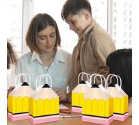 Ranley Teacher Welcome Back Bags, Back to School Candy Goodie Bags | Party Supplies for Calculator Notebook Composition Holiday Birthday Graduation Baby Showers Wedding Kindergarten