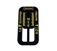 Ranley Tire Tread Depth Gauge | Vehicle Tyre Maintenance Tool,Portable Tyre Tread Gauge | for Mechanics Technicians Fleet Managers Safety Inspectors Maintenance Staff Home Users Sedans RVs SUVs