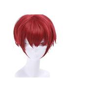 Ranma 1/2 Ranma Saotome Cosplay Red Braids Ponytails Short Hair Halloween Adult Girls Role Play Heat Resistant Cosplay Anime Wig Coser