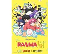 Ranma 1/2 TV Series Poster Wall Art A4 Size