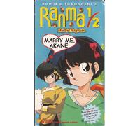 Ranma 1 - Ranma 1/2 - Martial Mayhem, Marry Me, Akane [VHS]