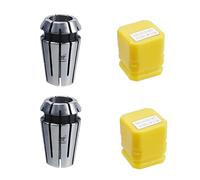 Rannb ER-11 Collet Set 1/4 Dia ER11 Spring Collet Set for Engraving Machine and Lathe Tool -2pcs