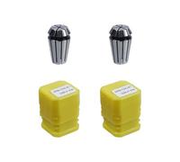 Rannb ER-16 Collet Chucks 1/16 Dia ER16 Spring Collet Set for CNC Clamping Device Engraving Machine-2pcs