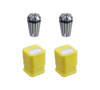 Rannb ER-16 Collet Chucks 1/8 Dia ER16 Spring Collet Set for CNC Clamping Device and Chuck Tool-2pcs