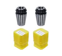 Rannb ER-16 Collet Chucks 9/32 Dia ER32 Spring Collet Set for CNC Lathe Milling Tool-2pcs