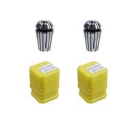Rannb ER16 Spring Collet Set 7/32Inch for CNC Engraving Machine Lathe Milling Tool-2pcs