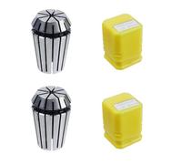 Rannb ER20 Collet Chuck 9/64 Dia Spring Collet Set for CNC Clamping Device Engraving Machine Lathe Tool -2pcs