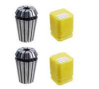 Rannb ER20 Precision Spring Collet CHunk Dia 15/64" for CNC Clamping Device Engraving Milling Lathe Chuck Tool-2pcs