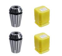 Rannb ER20 Precision Spring Collet CHunk Dia 5/16" for CNC Clamping Device Engraving Milling Lathe Chuck Tool-2pcs
