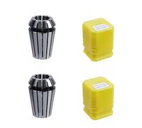 Rannb ER20 Spring Collet Chucks 7/16" Dia Collet Set for CNC Lathe Milling Tool -2pcs