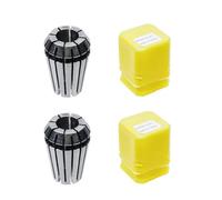 Rannb ER20 Spring Collet Set, 13/32" Collet Chuck for CNC Engraving Machine Lathe Tool -2pcs