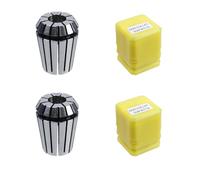 Rannb ER25 Spring Collet Chucks 7/16" Collet for CNC Lathe Milling Tool - 2Pcs