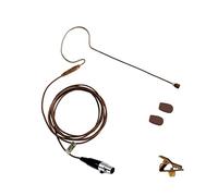 Rannsgeer Mini Headset Microphone Replacement Earhook Headset Mic for Shure Wireless System (Cocoa)