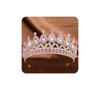Rannyrena Baroque Vintage Crystal Wedding Tiaras and Crowns for Women Elegant Royal Queen Crown Sparkling Rhinestone Bridal Princess Hair Accessories for Birthday Prom Pageant Party, normal, alloy
