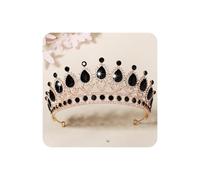 Rannyrena Baroque Vintage Crystal Wedding Tiaras and Crowns for Women Elegant Royal Queen Crown Sparkling Rhinestone Bridal Princess Hair Accessories for Birthday Prom Pageant Party, normal, alloy