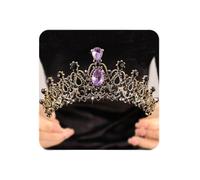 Rannyrena Crystal Wedding Tiaras and Crowns for Women Elegant Royal Queen Crown Sparkling Rhinestone Bridal Headbands Princess Quinceanera Headpieces for Birthday Prom Pageant Party, normal, alloy