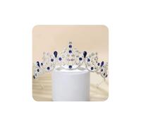 Rannyrena Crystal Wedding Tiaras and Crowns for Women Sparkling Rhinestone Bridal Queen Crown Princess Headpiece Hair Accessories for Birthday Prom Pageant Party, normal, alloy, crystal, No Gemstone