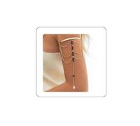 Rannyrena Punk Long Chain Tassel Arm Cuff Boho Turquoise Stone Pendant Arm Bangle Bracelet Vintage Arrow Armlet Open Adjustable Upper Armband Beach Wedding Arm Jewelry for Women, adjustable, alloy, no